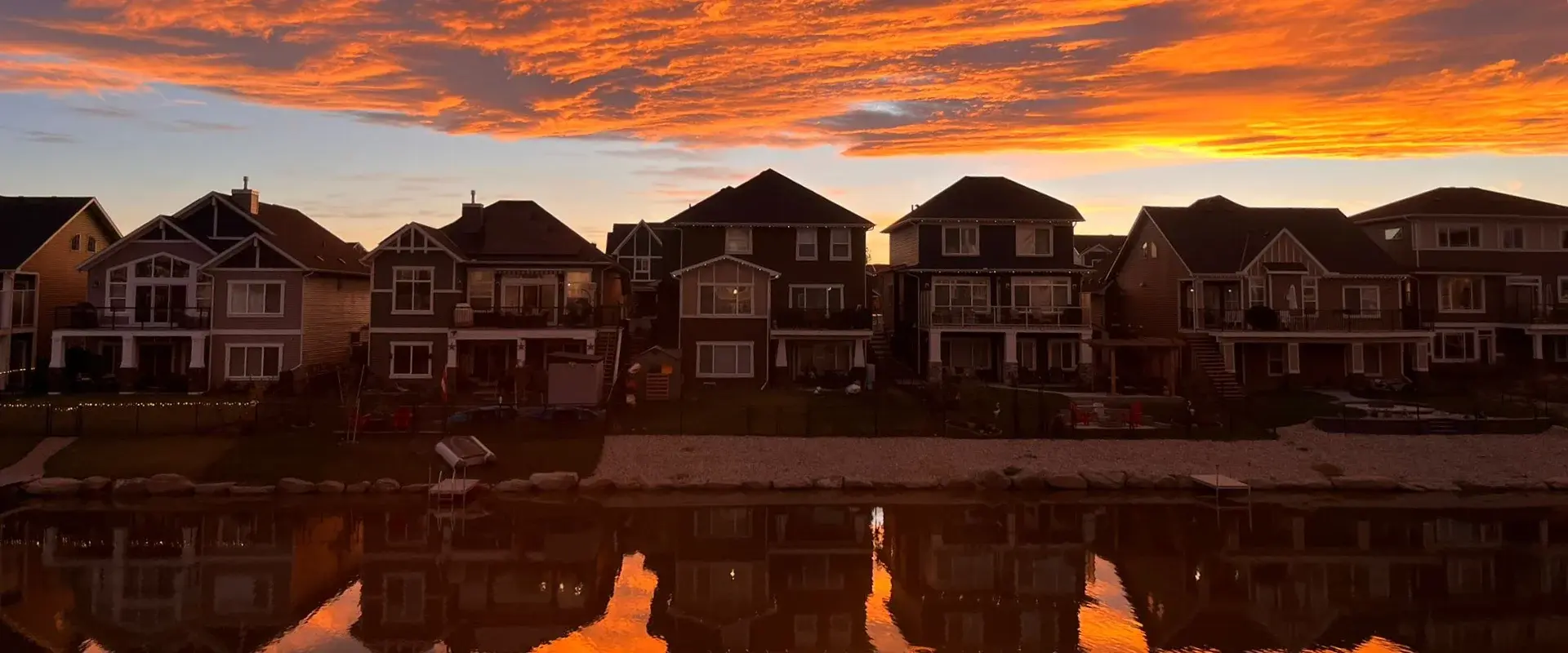 Airdrie at sunset - professional show home cleaning services Airdrie